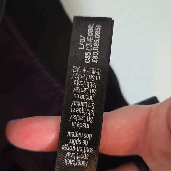 Victoria Sport | Purple Sports Bra Size Large - Picture 7 of 7